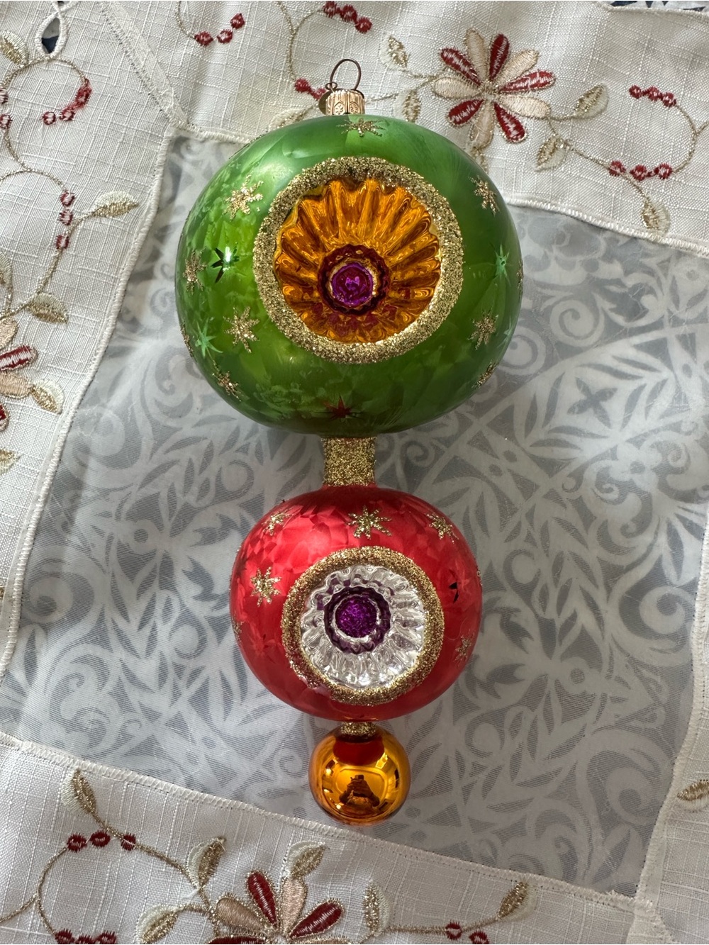 Christopher Radko Ornament Double Drop